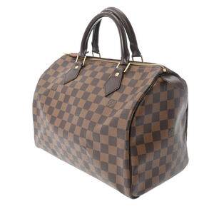 Louis Vuitton Handbag Speedy Damier Canvas Brown